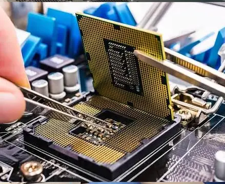 Laptop motherboard repair