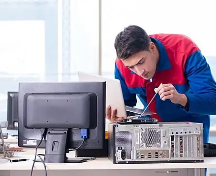 Desktop computer repair service